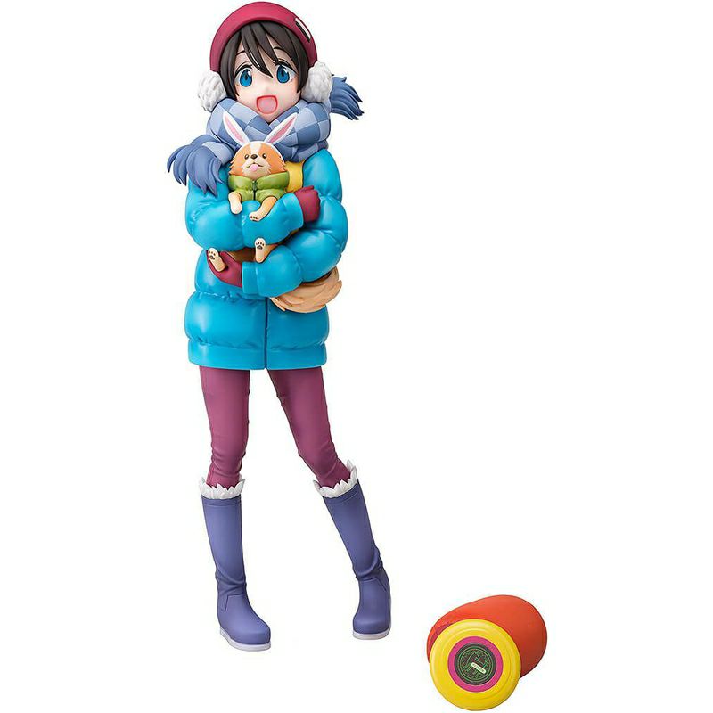 ウイング ゆるキャン△ 斉藤恵那＆ちくわ 1/7 完成品フィギュア【在庫