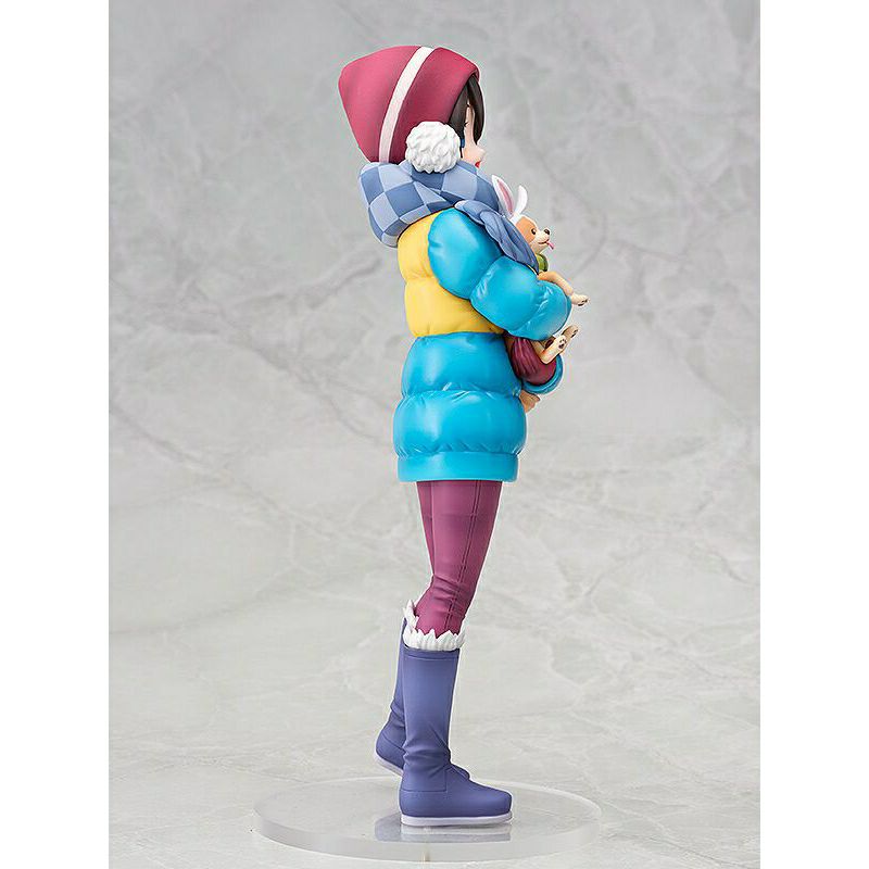 ウイング ゆるキャン△ 斉藤恵那＆ちくわ 1/7 完成品フィギュア【在庫