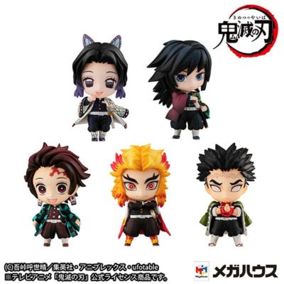アニメキャラクター フィギュア ぬいぐるみセット42個 Amazon | 鬼滅の刃 炭治郎と柱たちマスコットセット B 約50mm
