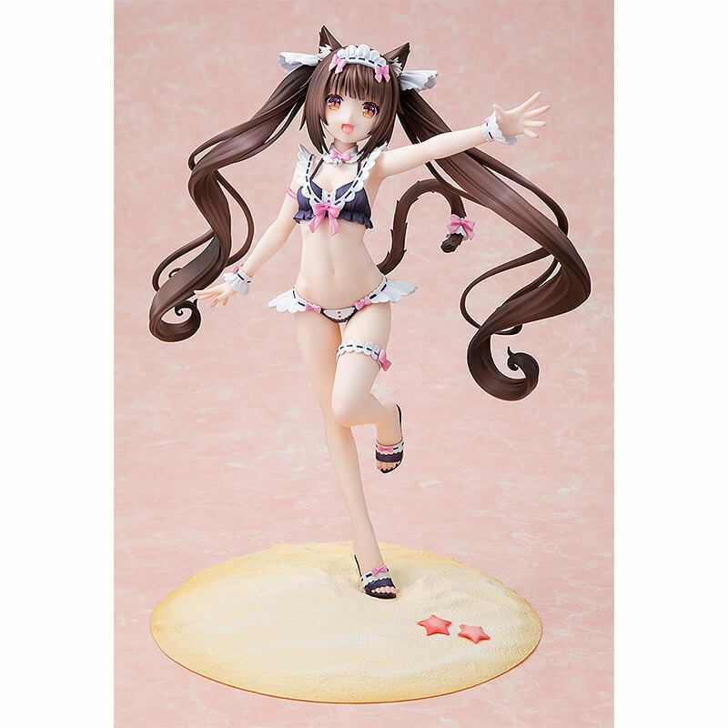 新品 KDcolle ネコぱら ショコラ メイド水着ver. 1/7 完成品① Amazon | KDcolle ネコぱら ショコラ メイド水着ver. 1/7