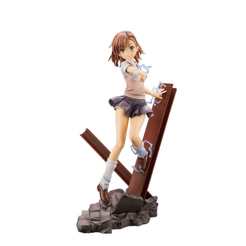 KOTOBUKIYA - とある魔術の禁書目録III 御坂 美琴 1/7スケール PVC製 塗装済み とある魔術の禁書目録III」より制服姿の「御坂美琴」を1/7