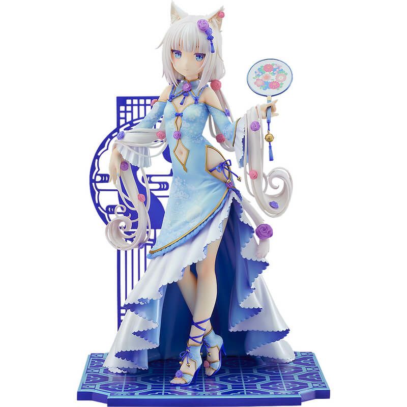 お*き様 ネコぱら ショコラ バニラ　華ロリVer フィギュア グッドスマイルカ ネコぱら』ショコラとバニラがさより氏描き下ろしの華ロリ衣装で