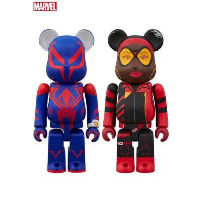 BE＠RBRICK SPIDER-MAN(Miles Morales) ＆ SPIDER-GWEN 2PCS SET
