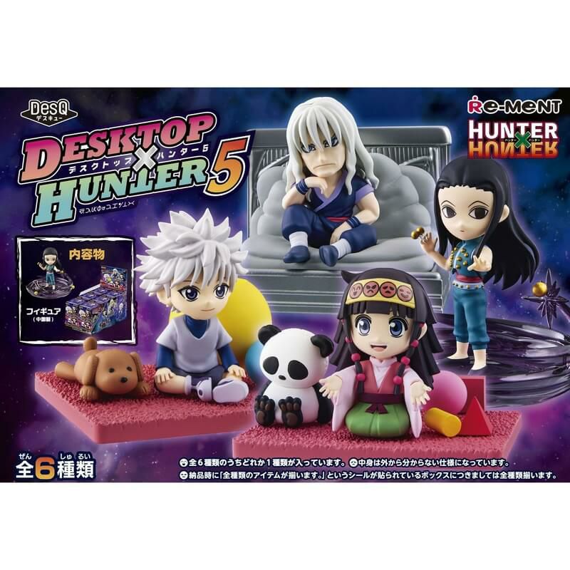 リーメント HUNTER×HUNTER DesQ 宜しく DESKTOP HUNTER 4 全6種/BOX◇新品Ss