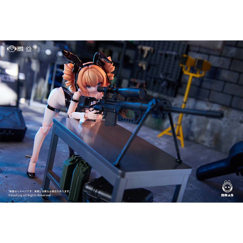 Sniper・レオーニ Sushing BUNNY RAPID ACTION SQUAD 1/12 可動