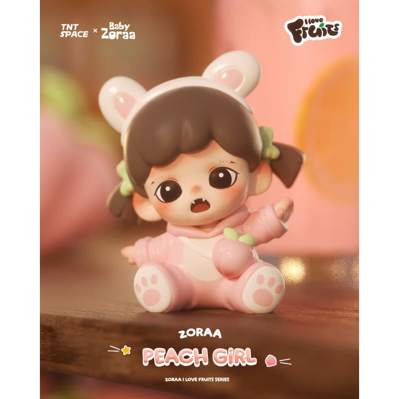 TNTSPACE Baby Zoraa・miniシリーズ果物好き NEW】TNTSPACE Baby Zoraa-mini Series I Love Fruits Blind Box