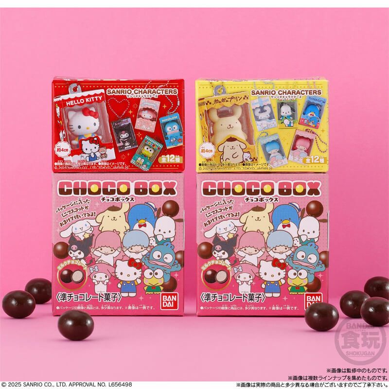 サンリオキャラクターズ チョコボックス ボックスフィギュア