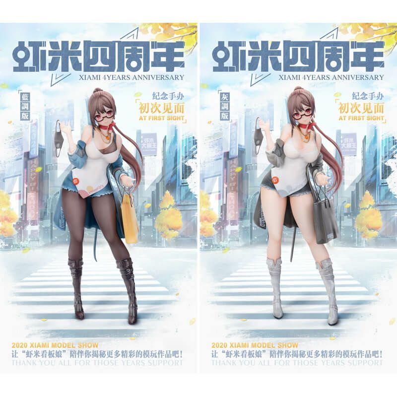 APEX × 蝦米大模王 XIAMI 4周年記念フィギュア -初めまして- セットVer 